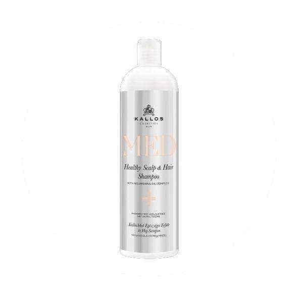 Clear shampoo KALLOS MED Scalp & Hair Shampoo with a nutrient complex of 500ml oils UK