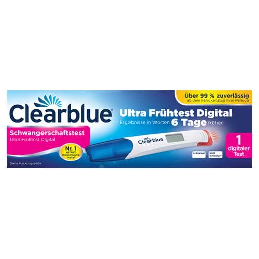Clearblue digital ultra early pregnancy test UK