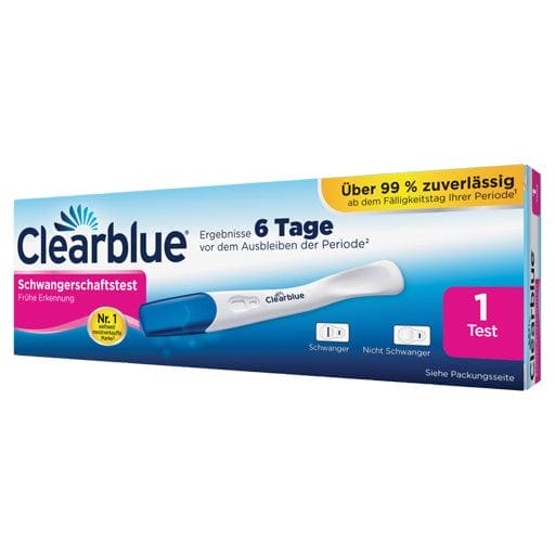 CLEARBLUE pregnancy test with week determination UK