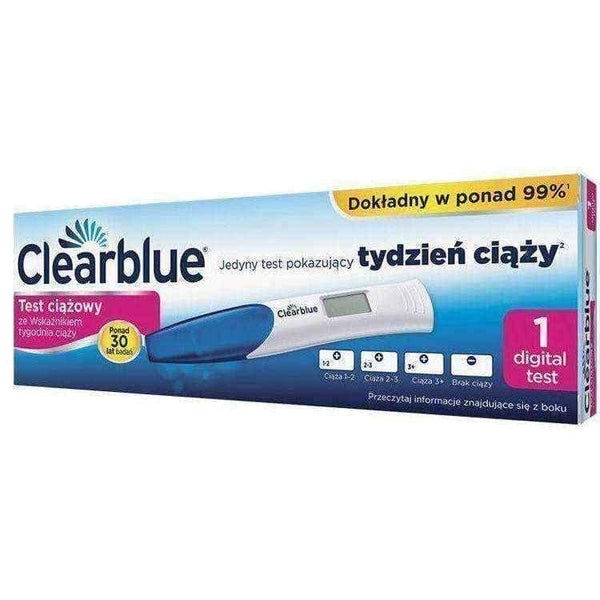 Clearblue Pregnancy test with weekly pregnancy indicator x 1 piece UK