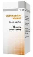 Clotrimazol Clotrimazole,- Clotrimazolum UK 1% liquid skin UK