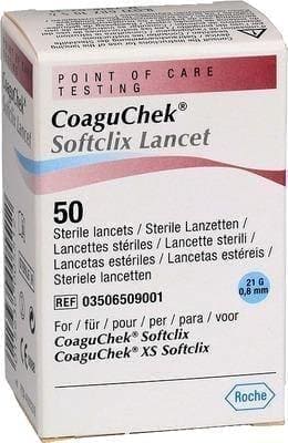 COAGUCHEK XS Softclix Lancet UK