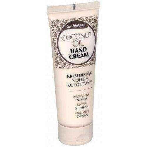 Coconut oil hand cream | GLYSKINCARE | 75ml UK
