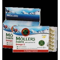 COD LIVER OIL FORTE 150 MOLLERS capsules UK