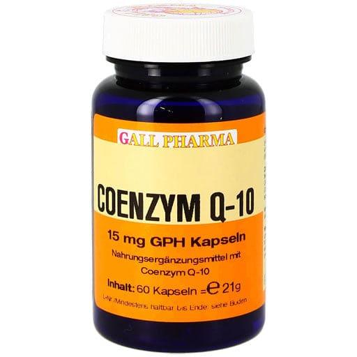 COENZYME Q10 15 mg GPH capsules UK