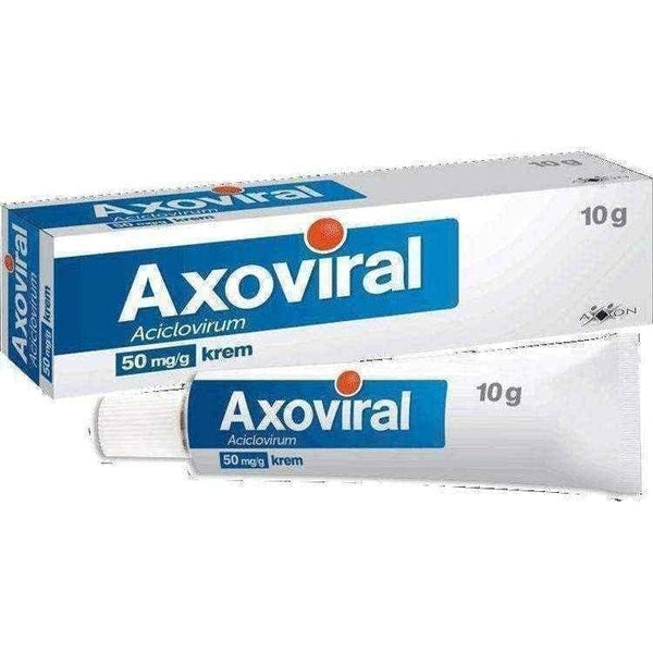 Cold sore treatment, Axoviral cream 0,05 g / g 10g UK