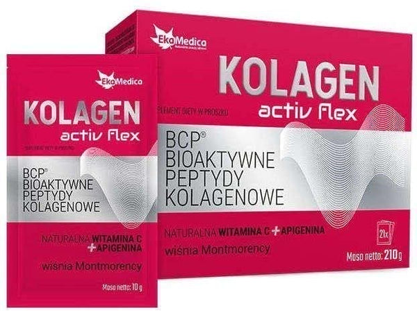 Collagen activ flex (Kolagen) x 21 sachets, collagen supplements UK
