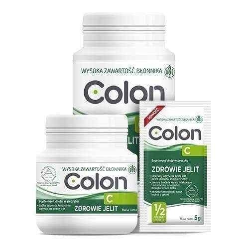 Colonic Powder COLON C powder, psyllium seed shells, Plantago ovata UK
