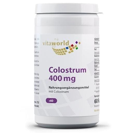 COLOSTRUM 400 mg capsules UK