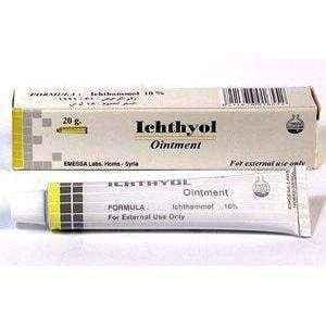 COLOUR Ichthyol 10% 20g ichthyol ointment UK