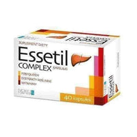 Complex ESSETIL x 40 capsules, fatty liver UK