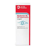 Concentrated hyaluronic acid, HYALURON AL Gel eye drops 3 mg UK