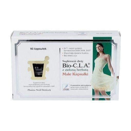 Conjugated Linoleic Acid Pharma Nord Bio-CLA + Green Tea N30 UK - CLA FAT burner UK
