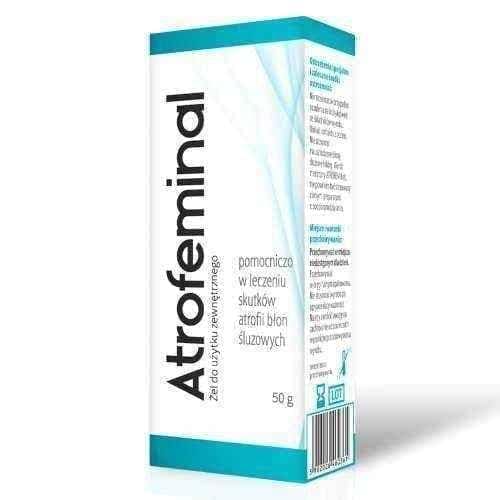 Consequences of menopause | Atrofeminal gel 50g UK