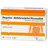 Constipation, REGULAX laxative cube, sodium picosulfate UK