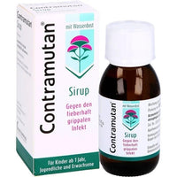 CONTRAMUTAN Syrup, flu and chest infection, upper airway cough syndrome UK