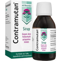 CONTRAMUTAN Syrup, flu and chest infection, upper airway cough syndrome UK