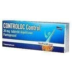 CONTROLOC Control pantoprazole 20mg x 7 tablets UK