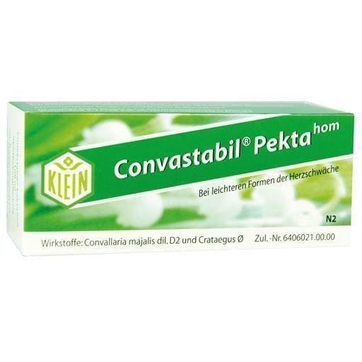 CONVASTABIL Pektahom drops 50 ml heart failure UK