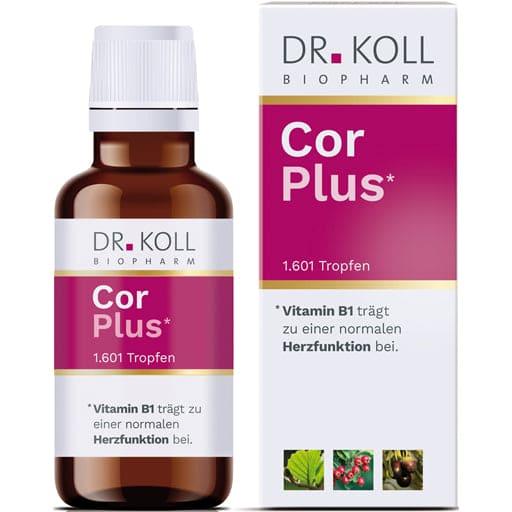 COR PLUS Dr.Koll Gemmo Complex, Hawthorn, Vitamin B1, Tro UK