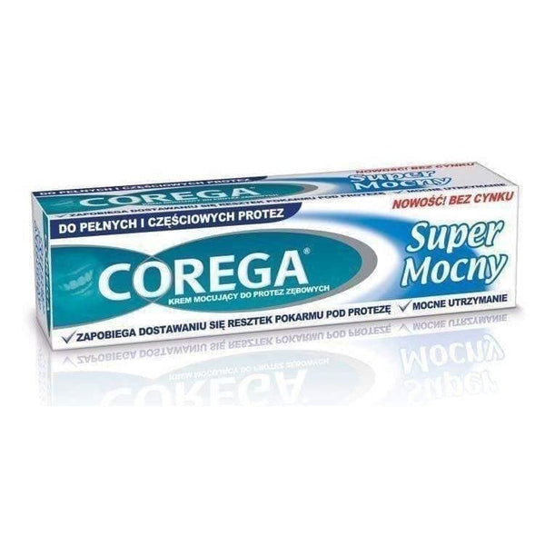 COREGA Super Strong cream, prevents the loss of the prosthesis UK
