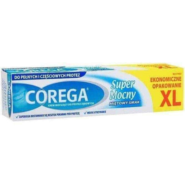 COREGA Super-strong Fixation cream for delicate dentures XL 70g UK