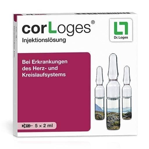 CORLOGES solution for injection ampoules 10X2 ml Crataegus UK