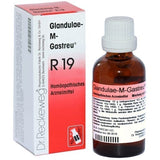 Coryza, scratching throat pain, forehead headaches, GLANDULAE-M-Gastreu R19 mixture UK