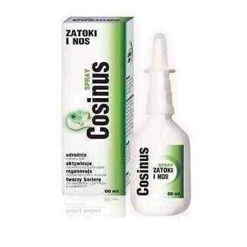 Cosine (cosinus) Gulf (Zatoki) and nose spray 60ml, stuffy nose UK