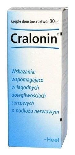 CRALONIN drops 30 ml Crataegus, myocarditis UK