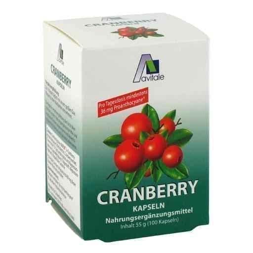 CRANBERRY CAPSULES 400 mg 100 pcs UK