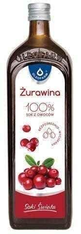 Cranberry fruit juice 100% 980ml UK