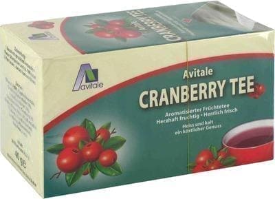CRANBERRY TEE (TEA) filter bag 20 pc UK