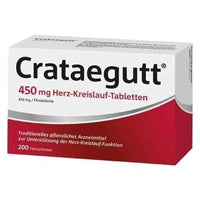 CRATAEGUTT 450 mg cardiovascular tablets 200 pcs UK