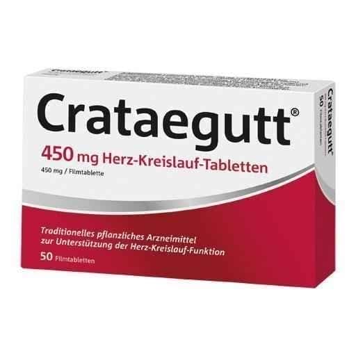 CRATAEGUTT 450 mg cardiovascular tablets 50 pc UK