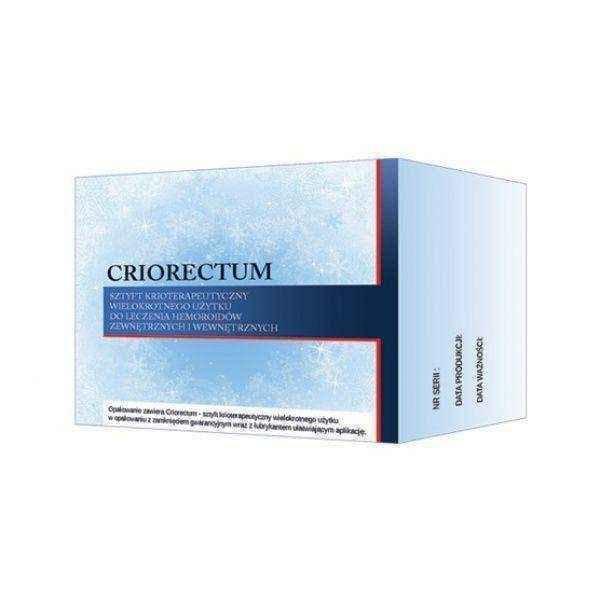 CRIORECTUM protect suppositories krioterapeutyczne x 12 pieces, hemoroidy UK