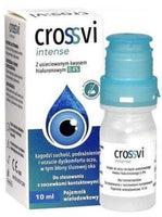 Crossvi Intense sodium hyaluronate eye drops 10ml UK