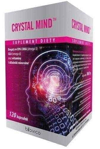 CRYSTAL MIND x 120 capsules, how to improve memory UK