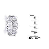 Cubic Zirconia Eternity Ring UK