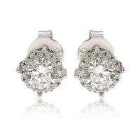 Cubic zirconia stud earrings UK