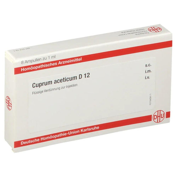 CUPRUM ACETICUM D 12 ampoules UK