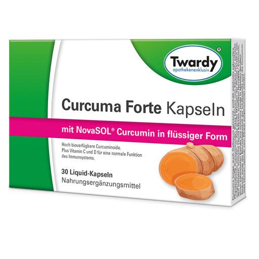 Curcuma longa, CURCUMA FORTE capsules UK