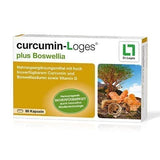 CURCUMIN-LOGES plus Boswellia, turmeric, vitamin D3 UK