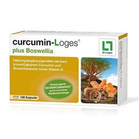 CURCUMIN-LOGES plus Boswellia, turmeric, vitamin D3 UK