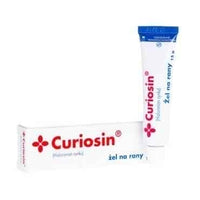 CURIOSIN wound gel 15g hydrogel gel, wound care products UK