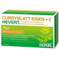 CURRY LEAF IRON+C Hevert Capsules UK