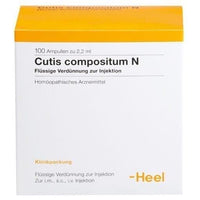 CUTIS compositum N, hair loss treatment, naevi, scleroderma, condyloma, ecthyma UK