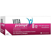 cyanocobalamin (vitamin B12), VITAPROMPT 1000 micrograms film-coated tablets UK