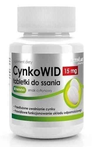 CynkoWID 15mg x 30 lozenges UK