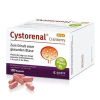 CYSTORENAL Cranberry extract plus capsules 180 pcs UK